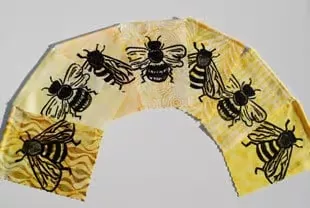 Bless the Bees Gratitude Flags