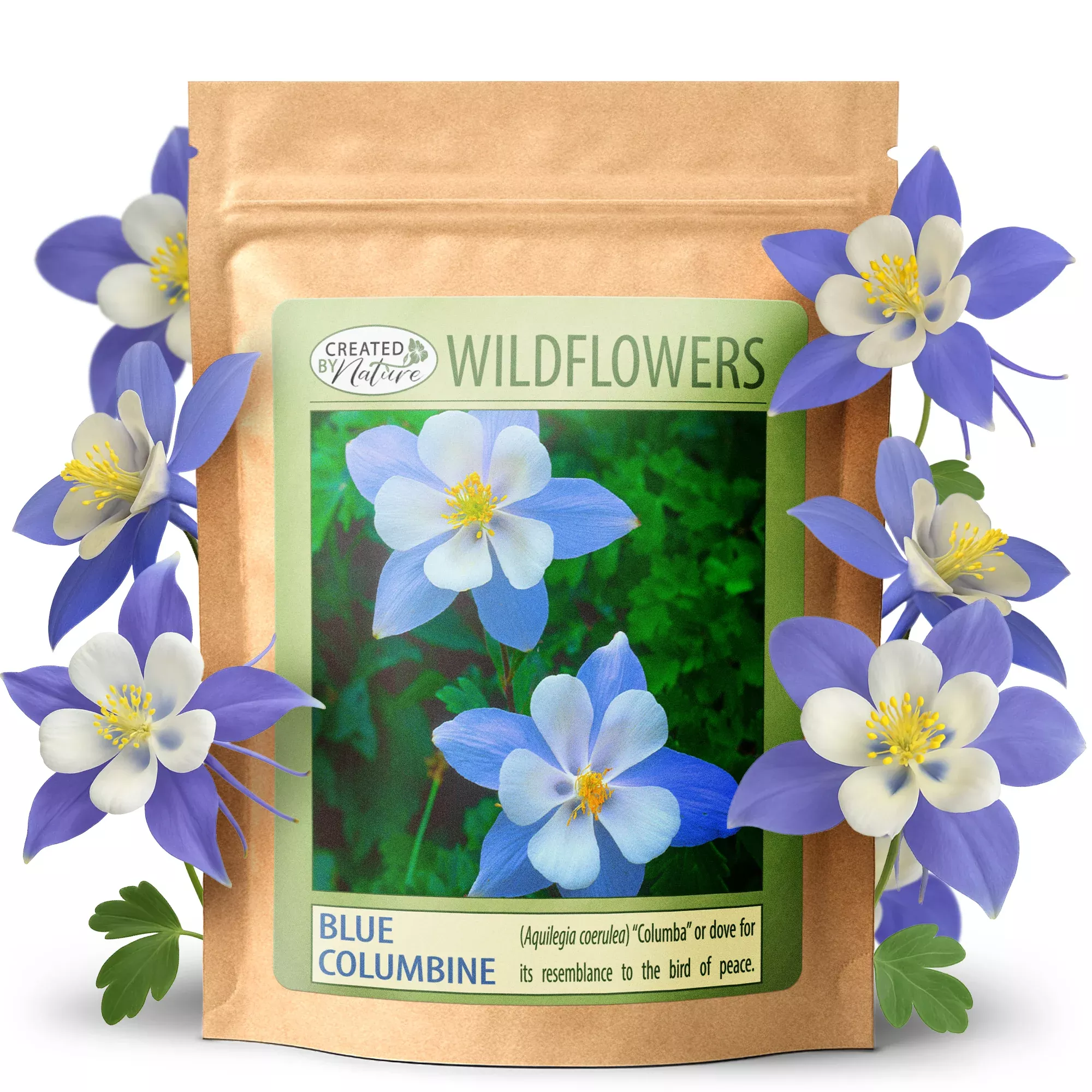 Blue Columbine Wildflower Seeds