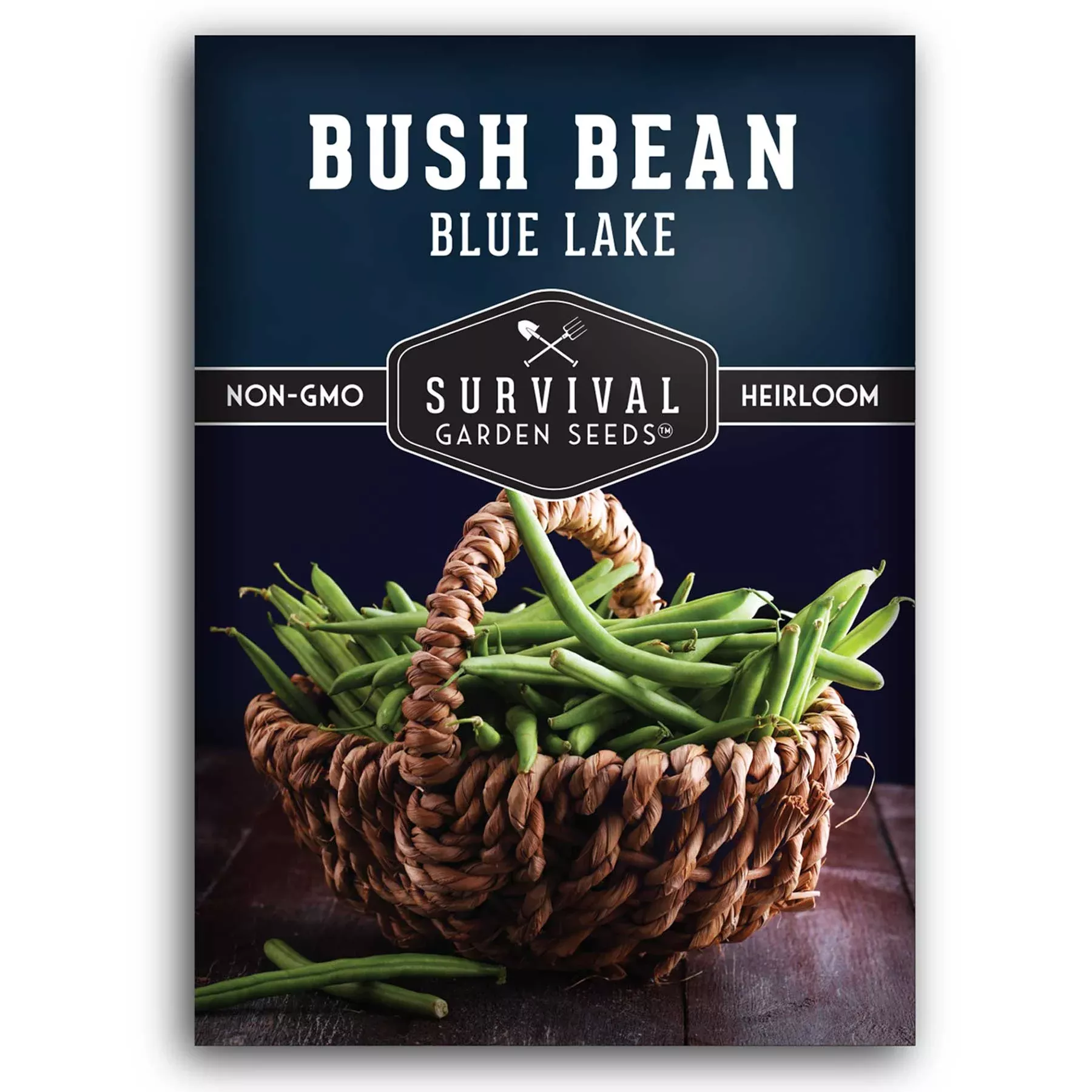 Blue Lake 274 Bush Bean Seeds – Heirloom Non-GMO Stringless Green Beans for High-Yield Home Gardens