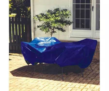 Blue Poly Tarp (8' x 10')