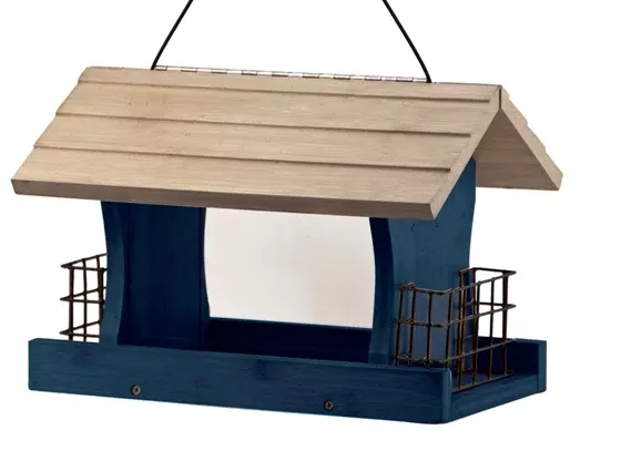 Blue Ranch Feeder with Suet