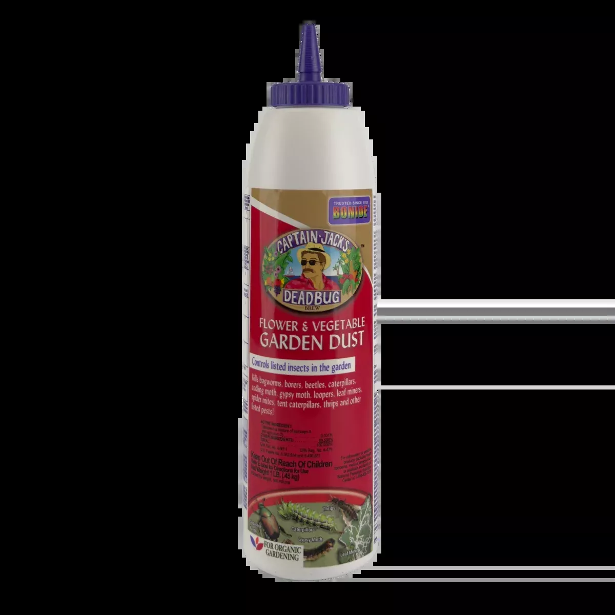 BONIDE Captain Jack's Deadbug Brew - Flower & Vegetable Garden Dust