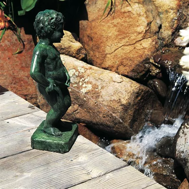 brass-baron-belgian-boy-brass-garden-statue Brass Baron Belgian Boy Brass Garden Statue