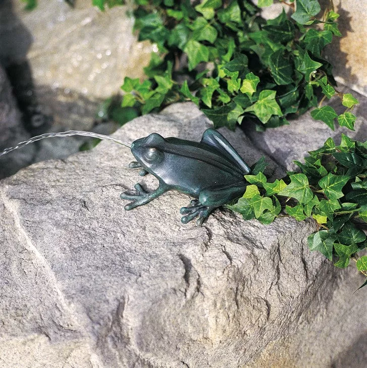 brass-baron-crazy-frog-mini-garden-statue Brass Baron Crazy Frog Mini Garden Statue