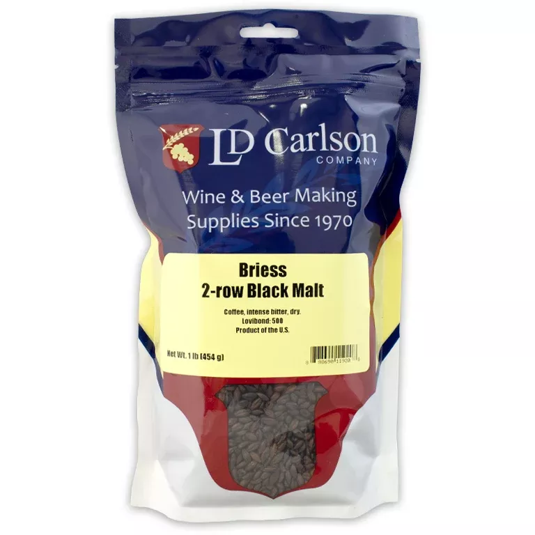 BRIESS 2-ROW BLACK MALT 1 LB