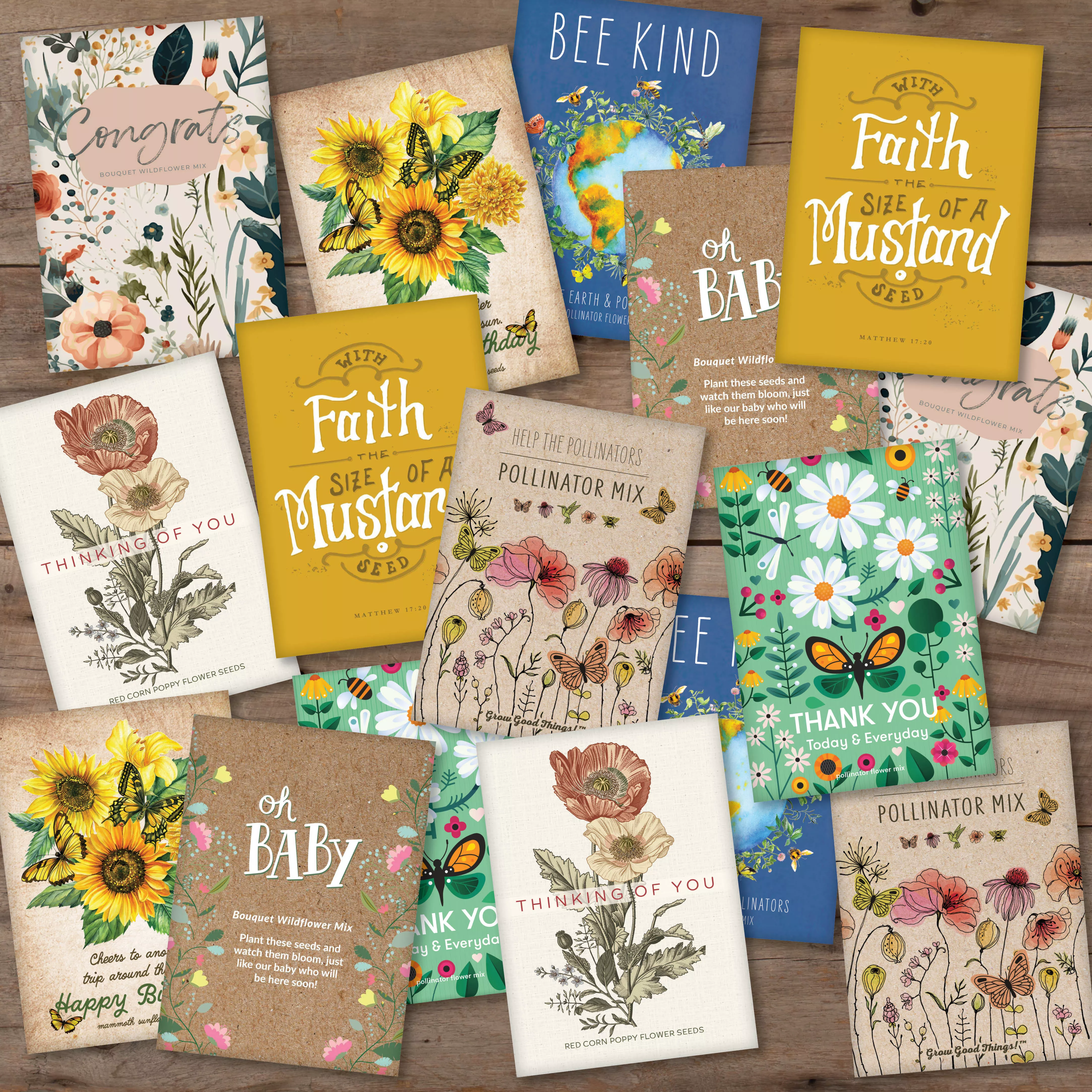 bulk-250-piece-assorted-special-occasion-favor-seed-seed-packet-cards Bulk 250 Piece Assorted Special Occasion Favor Seed Seed Packet Cards