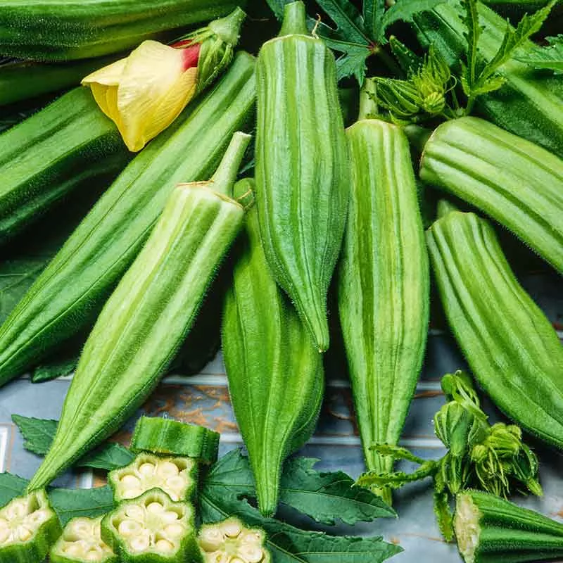 Bulk Okra Seeds - Clemson Spineless