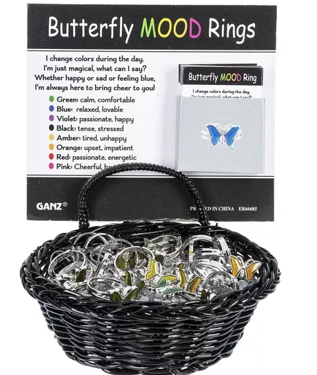 Butterfly Mood Rings