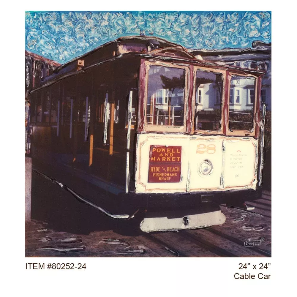 cable-car-outdoor-canvas-art Cable Car Outdoor Canvas Art