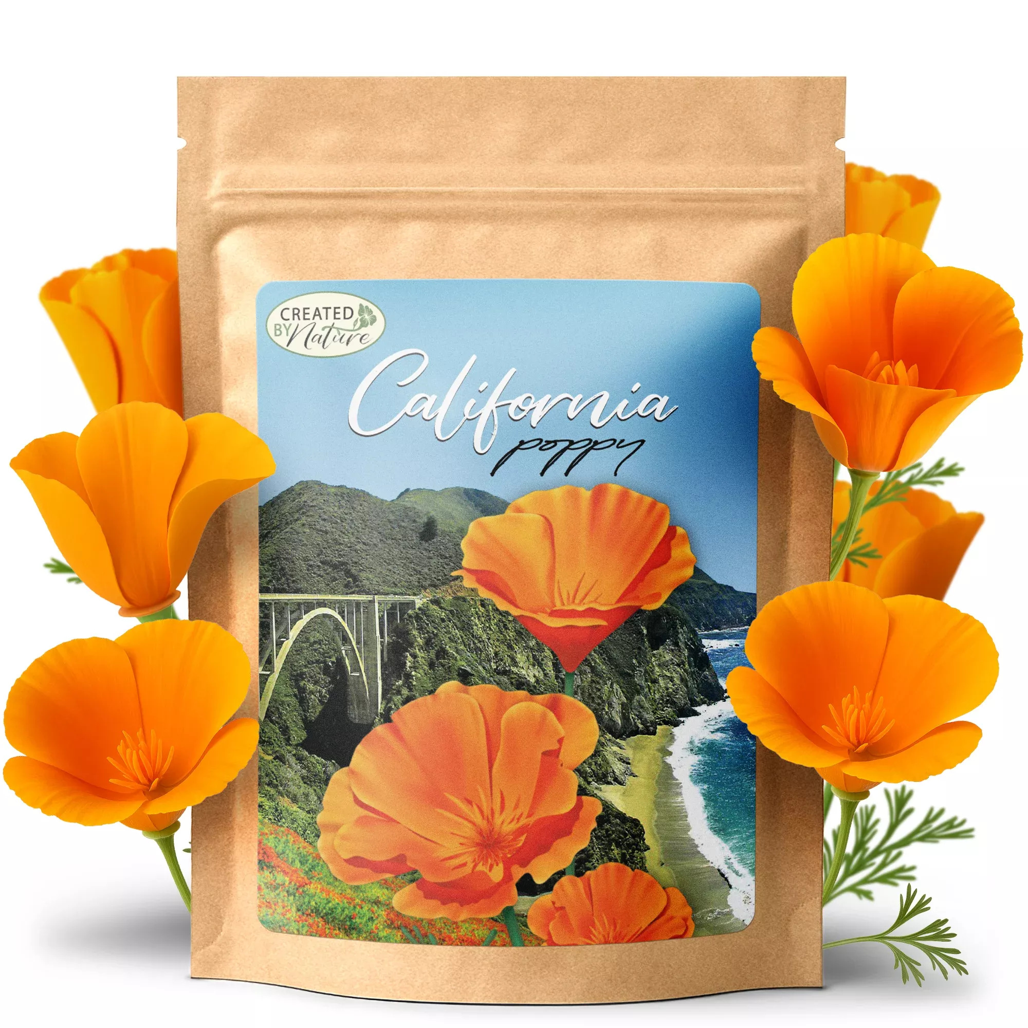 California Poppy Wildflower Seeds