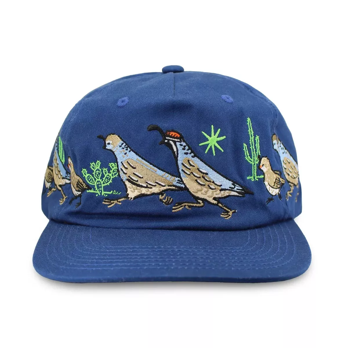 california-quail-hat-embroidered California Quail Hat Embroidered