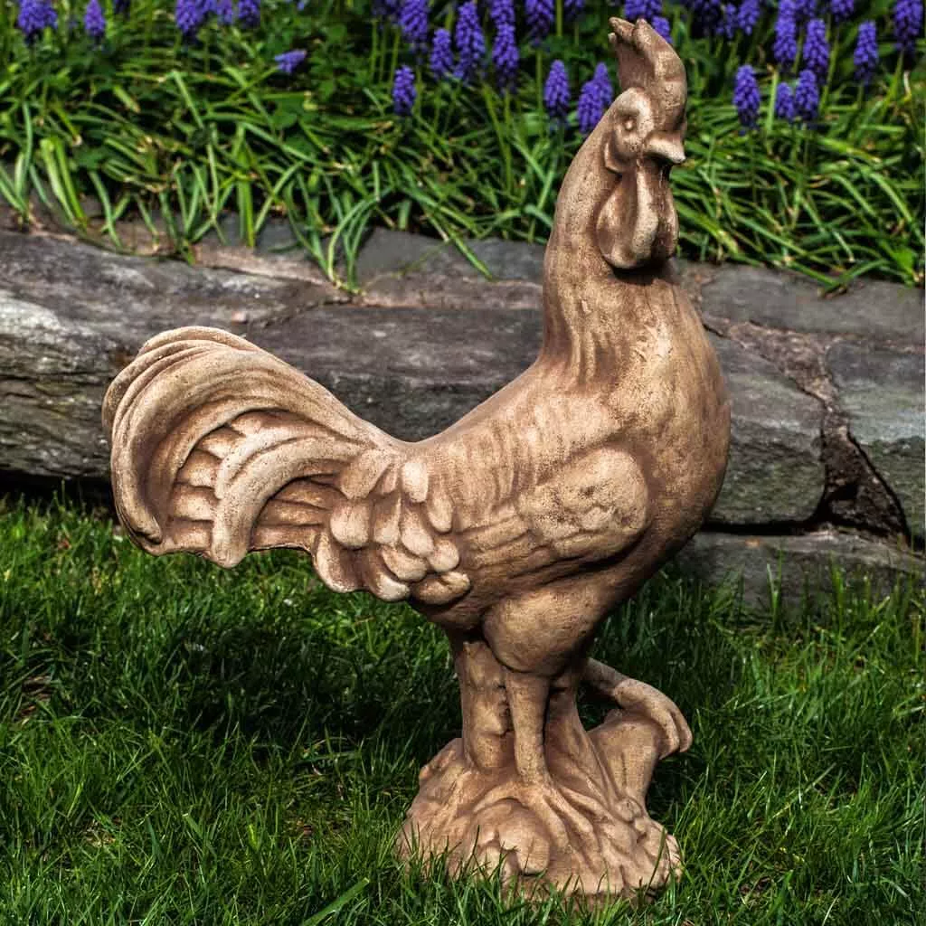 campania-international-antique-rooster-statue Campania International Antique Rooster Statue
