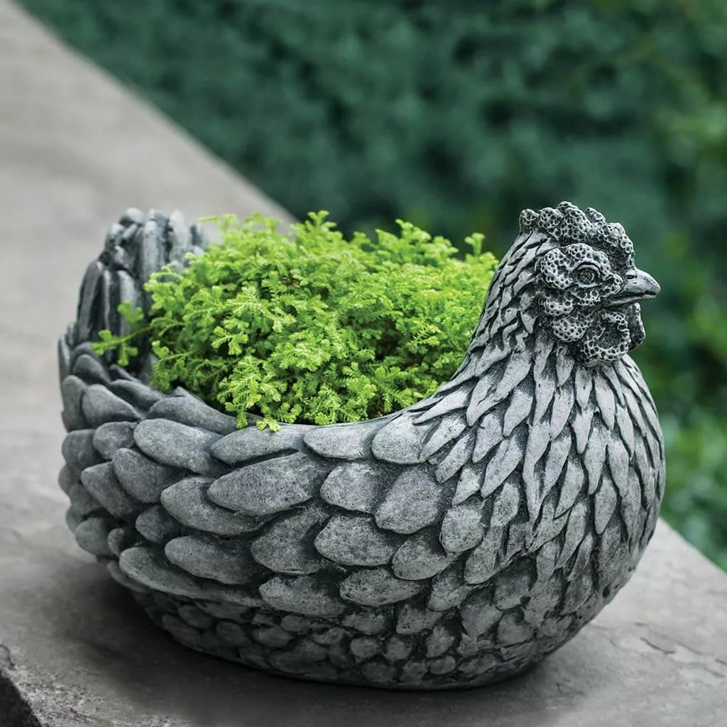 campania-international-chicken-planter Campania International Chicken Planter
