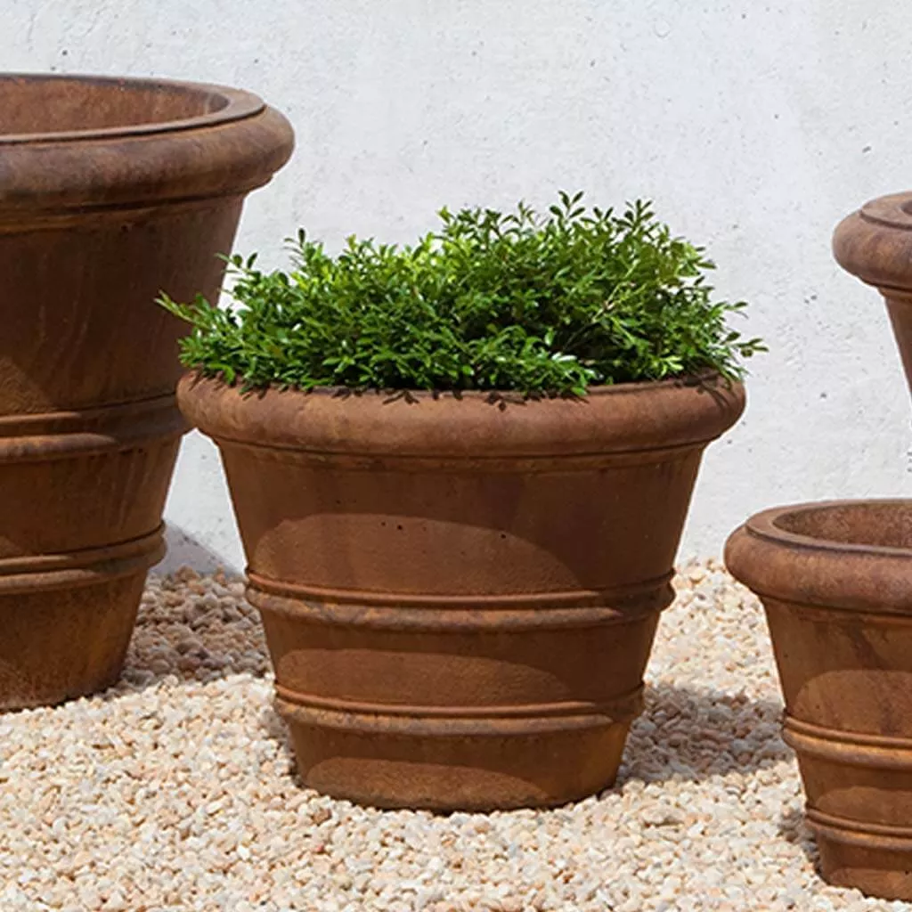 campania-international-classic-rolled-rim-14-75-inch-planter Campania International Classic Rolled Rim 14.75-inch Planter