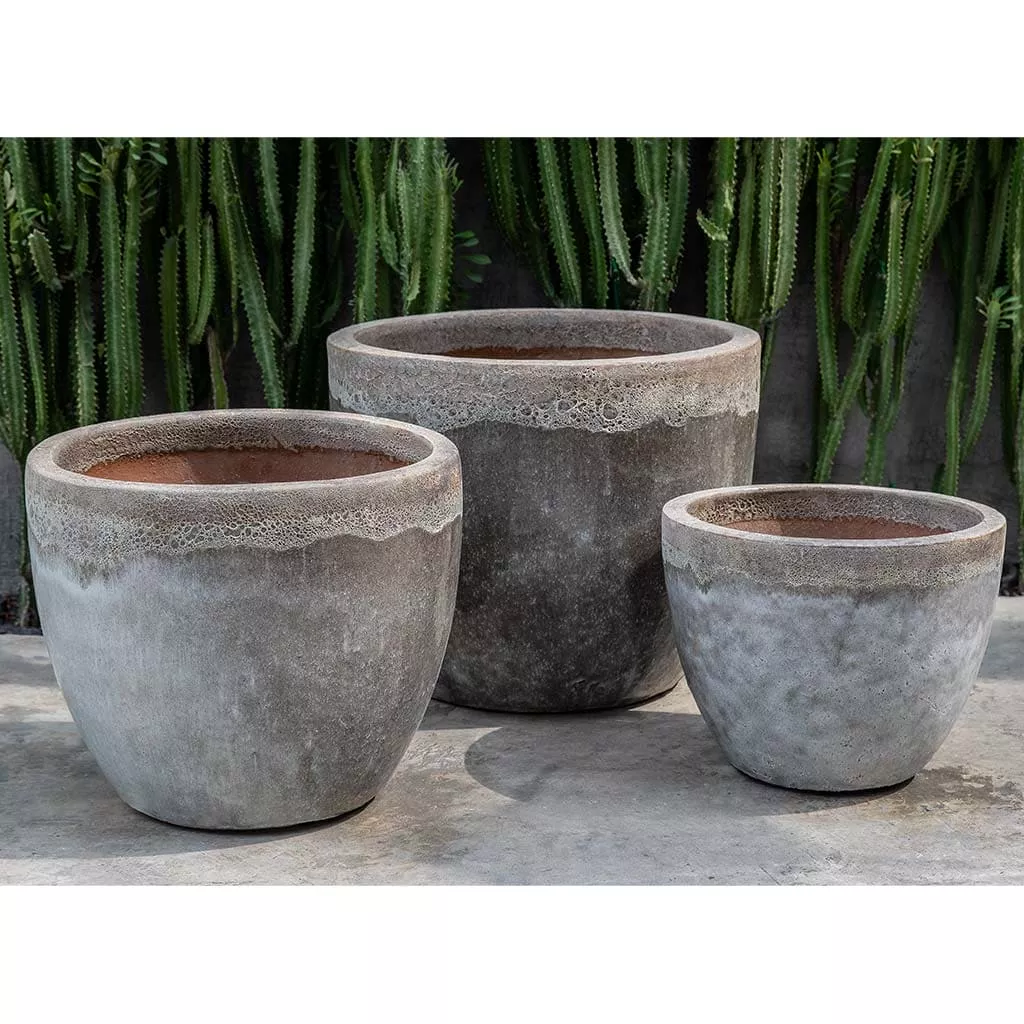 campania-international-marcel-planter-in-beachcomber-grey-mist-set-3 Campania International Marcel Planter in Beachcomber Grey Mist set of 3