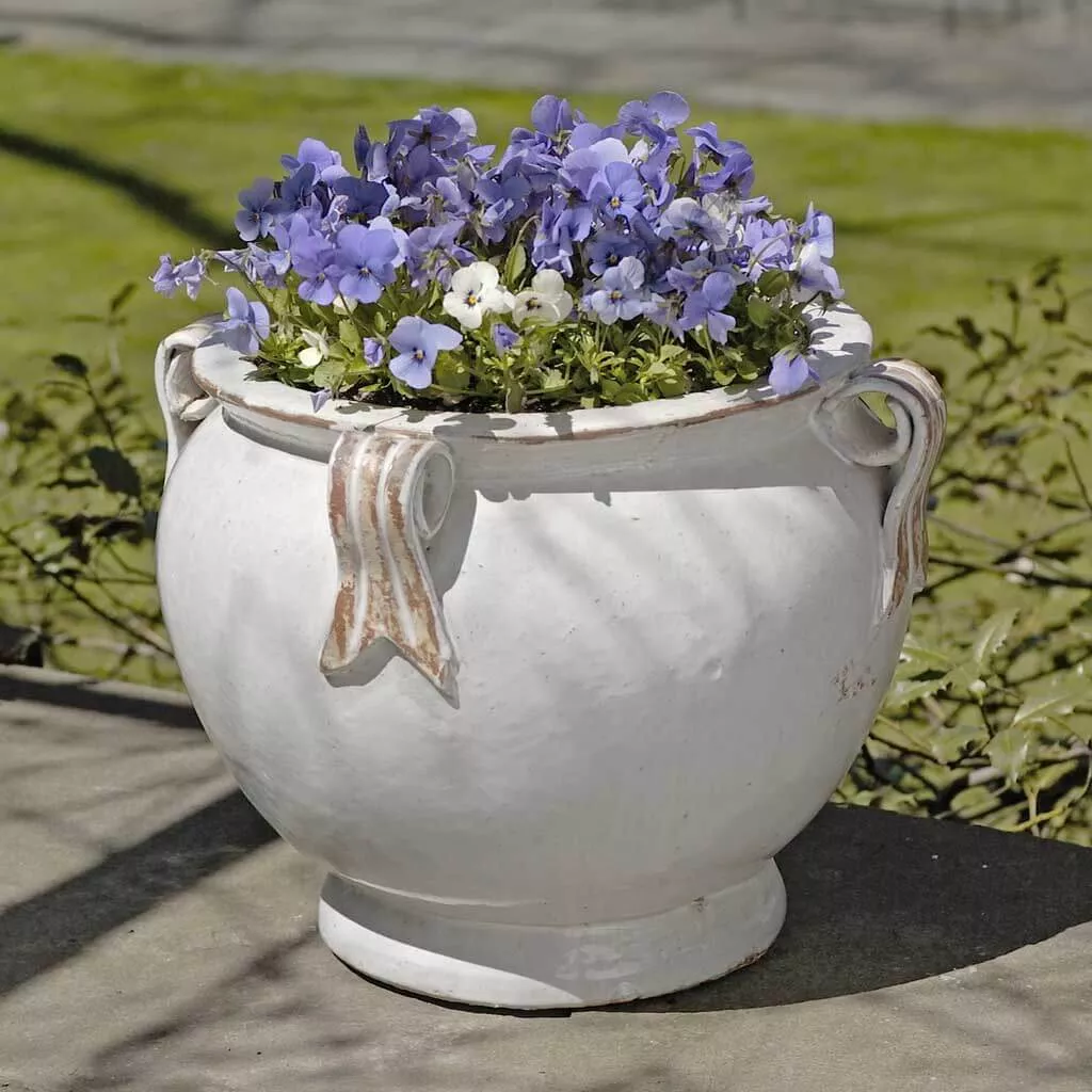 campania-international-round-handle-planter Campania International Round Handle Planter