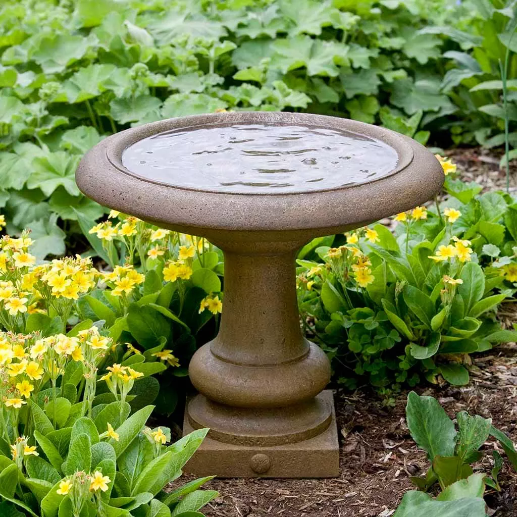 Campania International Williamsburg Summer House Birdbath