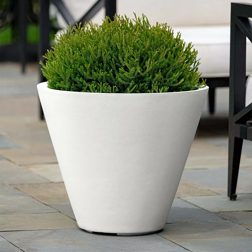 campania-laghetto-tall-cone-planter Campania Laghetto Tall Cone Planter