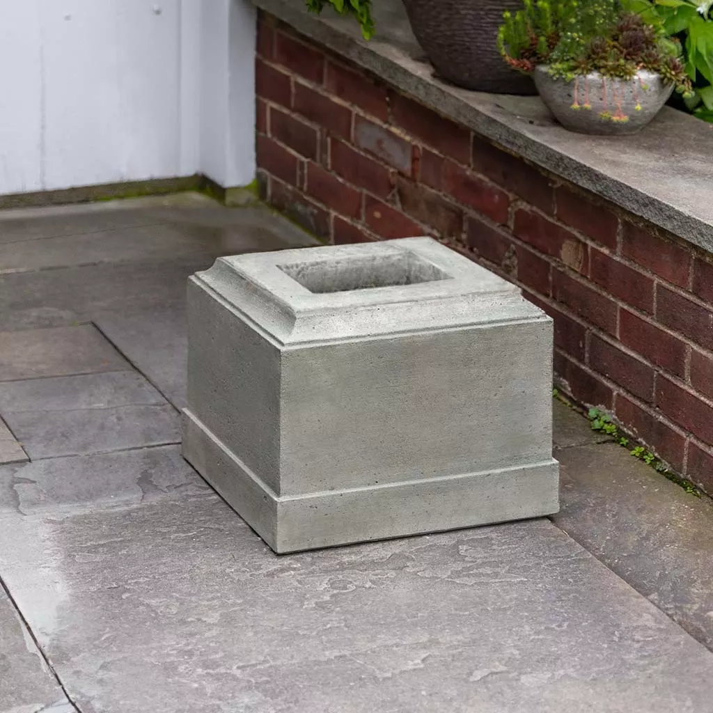 Campania Textured 12 Inch Pedestal
