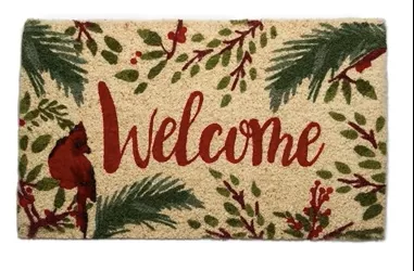 Cardinal Welcome Doormat