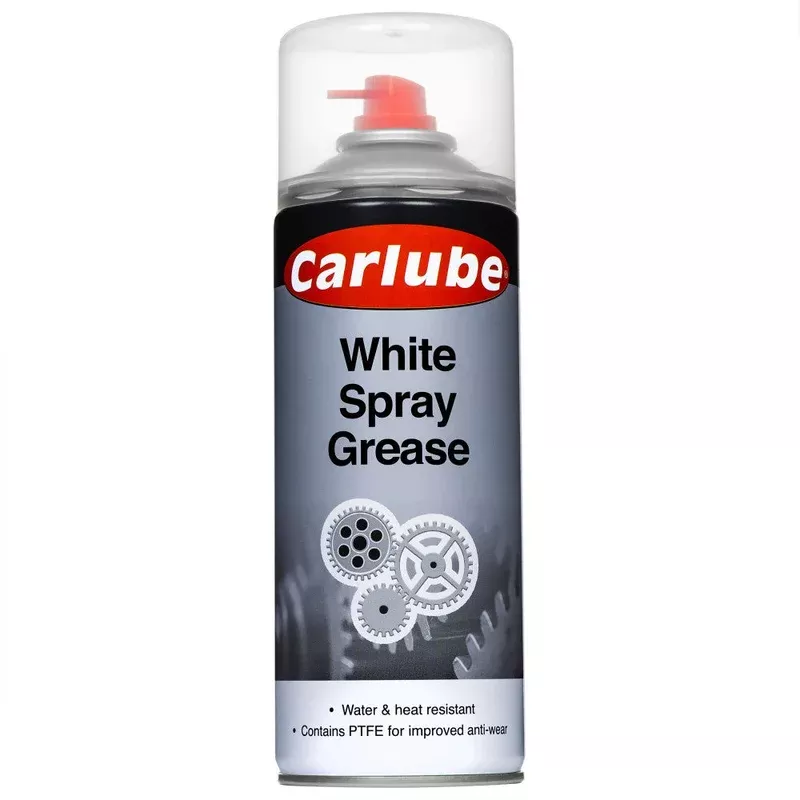 Carlube White Grease Spray (with PTFE) 400ml