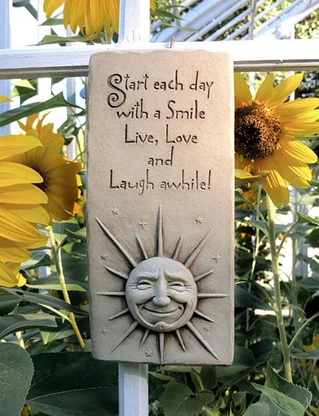 Carruth Studio A Smile A Day Plaque