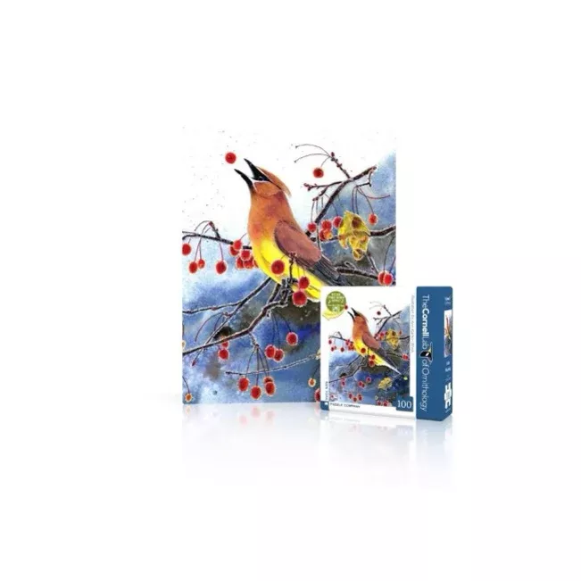 cedar-waxwing-20-piece-mini-puzzle Cedar Waxwing 20 Piece Mini Puzzle