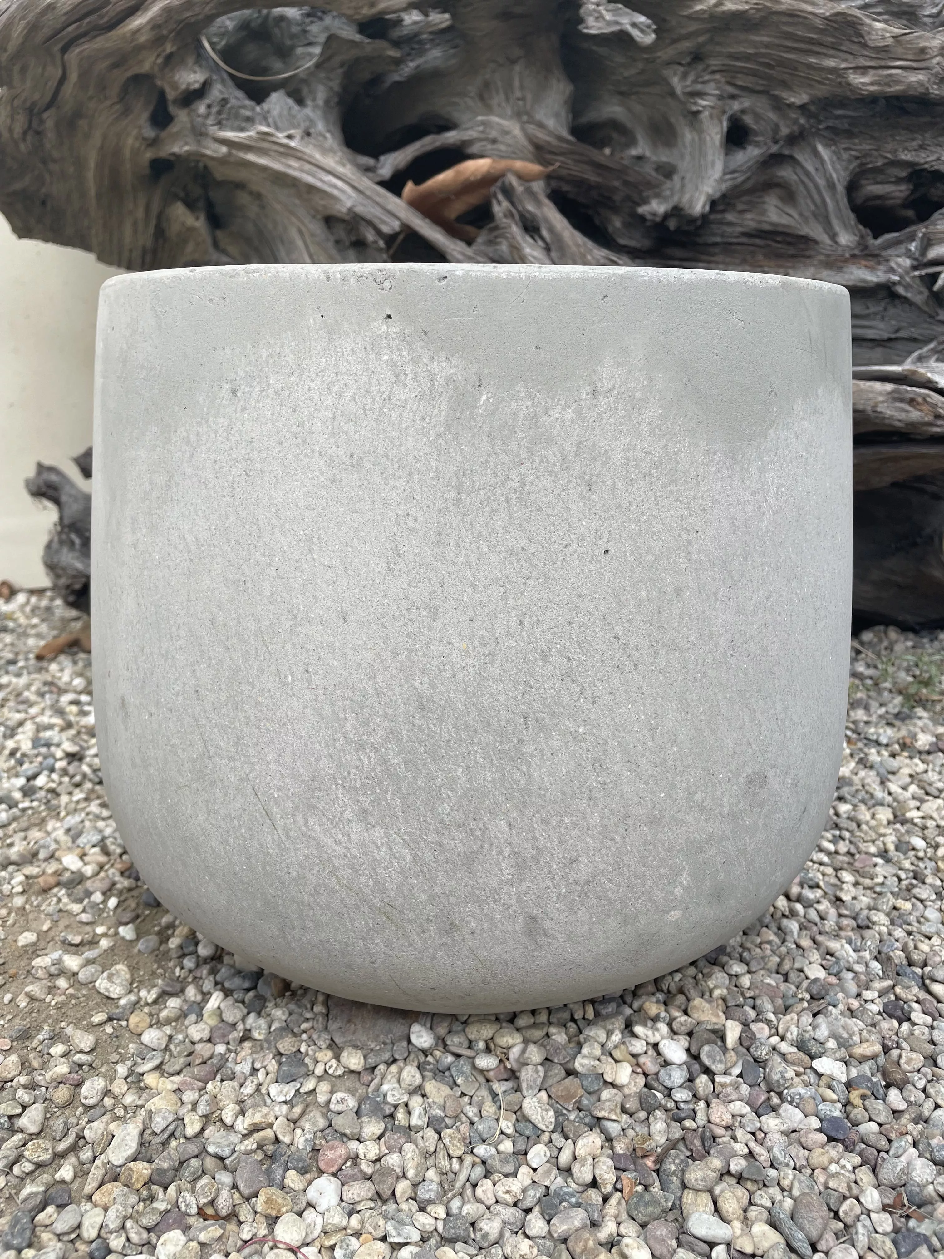 cement-pear-bottom-indoor-outdoor-planters Cement Pear Bottom Indoor/Outdoor Planters