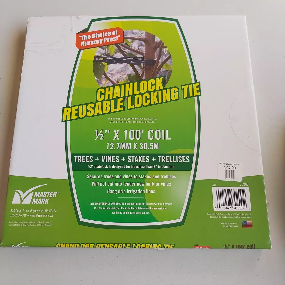 chainlock-tree-ties-1-2-x-100 Chainlock Tree Ties 1/2" x 100'