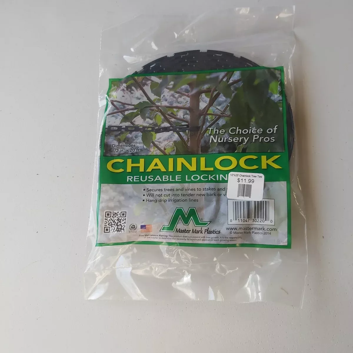 chainlock-tree-ties-1-2-x-20 Chainlock Tree Ties 1/2" x 20'