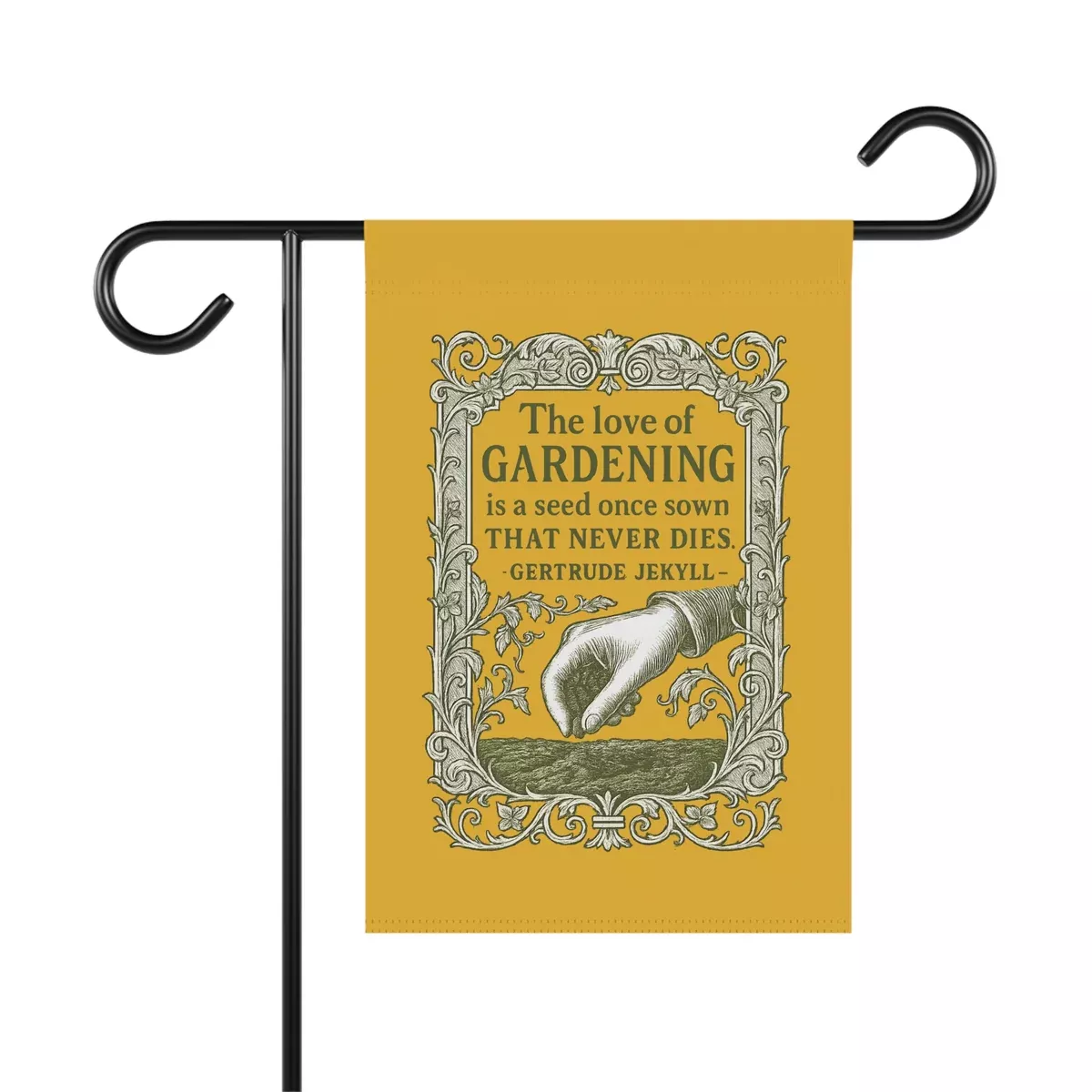 charming-garden-banner-gertrude-jekyll-love-gardening-quote-decorative-garden-fl Charming Garden Banner | Gertrude Jekyll Love of Gardening Quote, Decorative Garden Flag, Home & Garden Decor, Gift for Gardeners