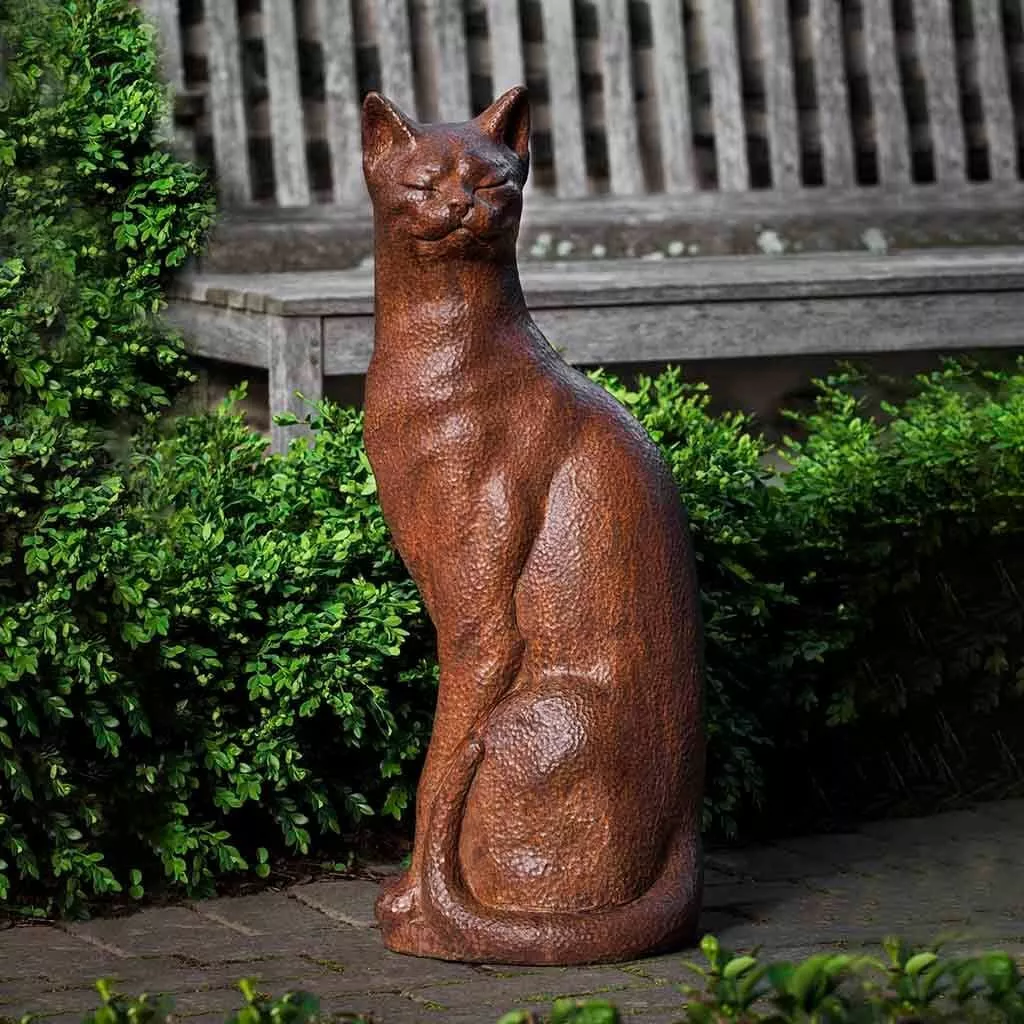 checkers-garden-statue-cat-statue Checkers Garden Statue | Cat Statue