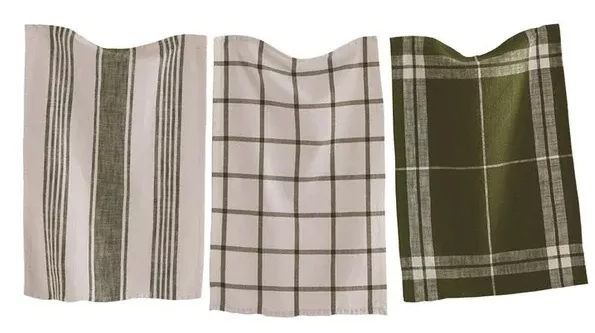 classic-dishtowel-set-3-in-green Classic Dishtowel Set of 3 in Green
