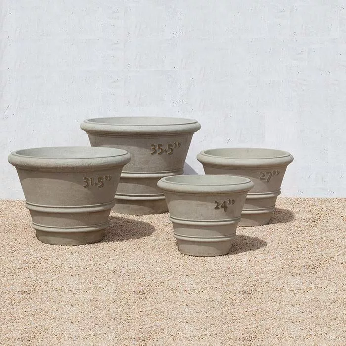 Classic Rolled Rim 35.5" Garden Planter