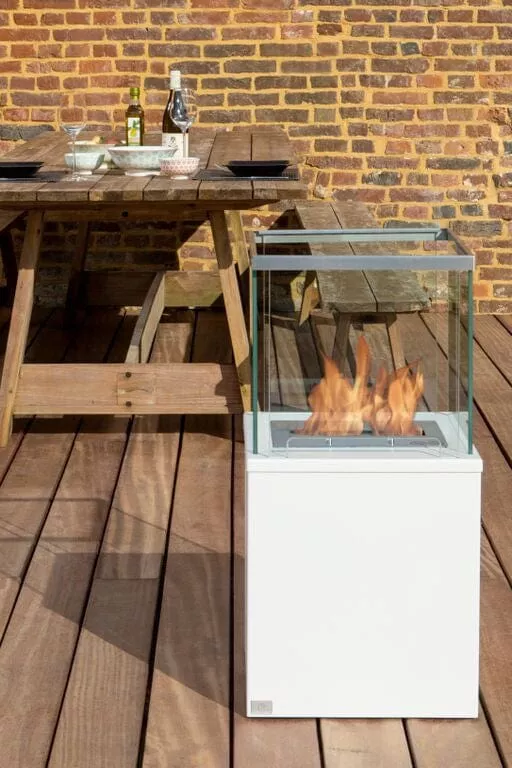 Column Bio-Ethanol Fuel Fireplace - Small