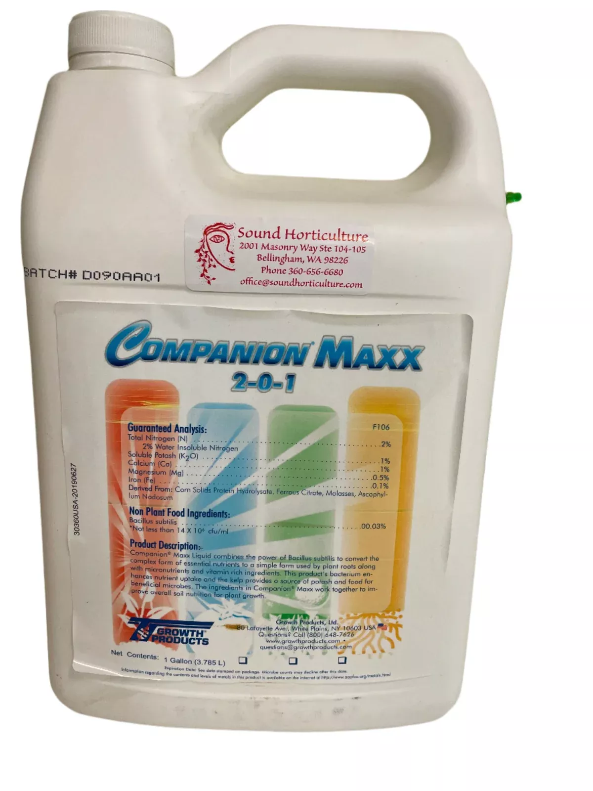 Companion MAXX 2.5 gallon - Biological Fungicide