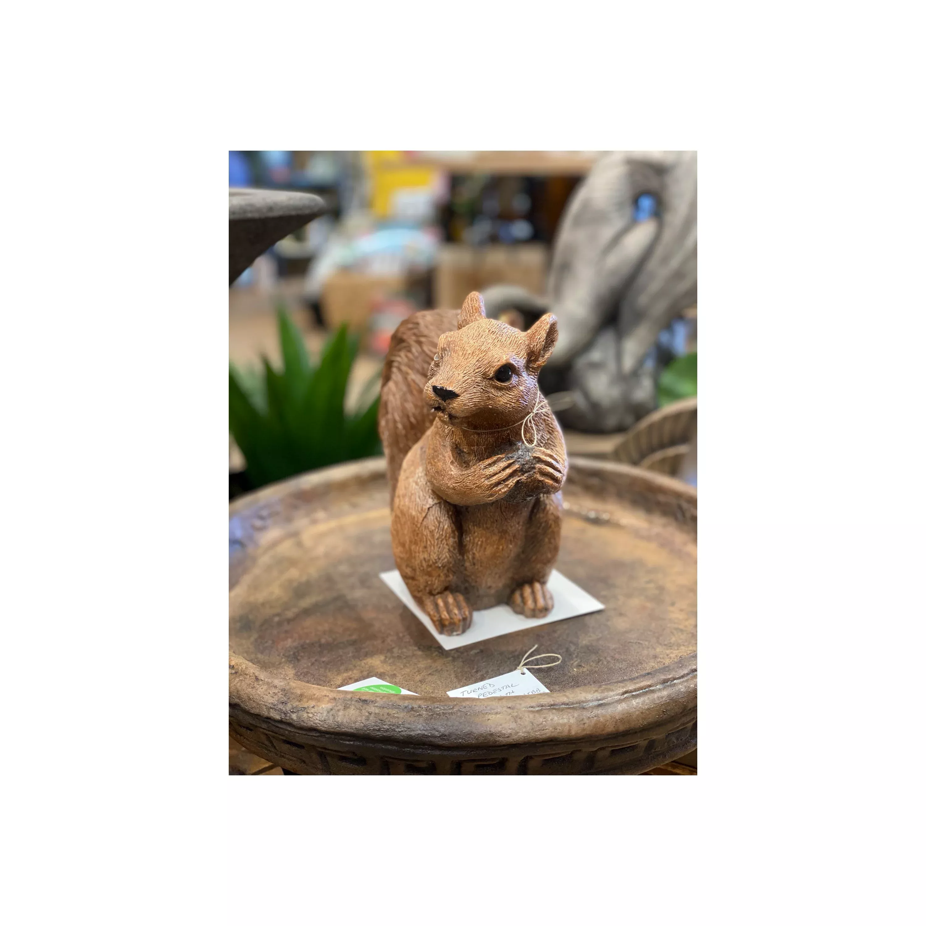 Concrete Red Squirrel