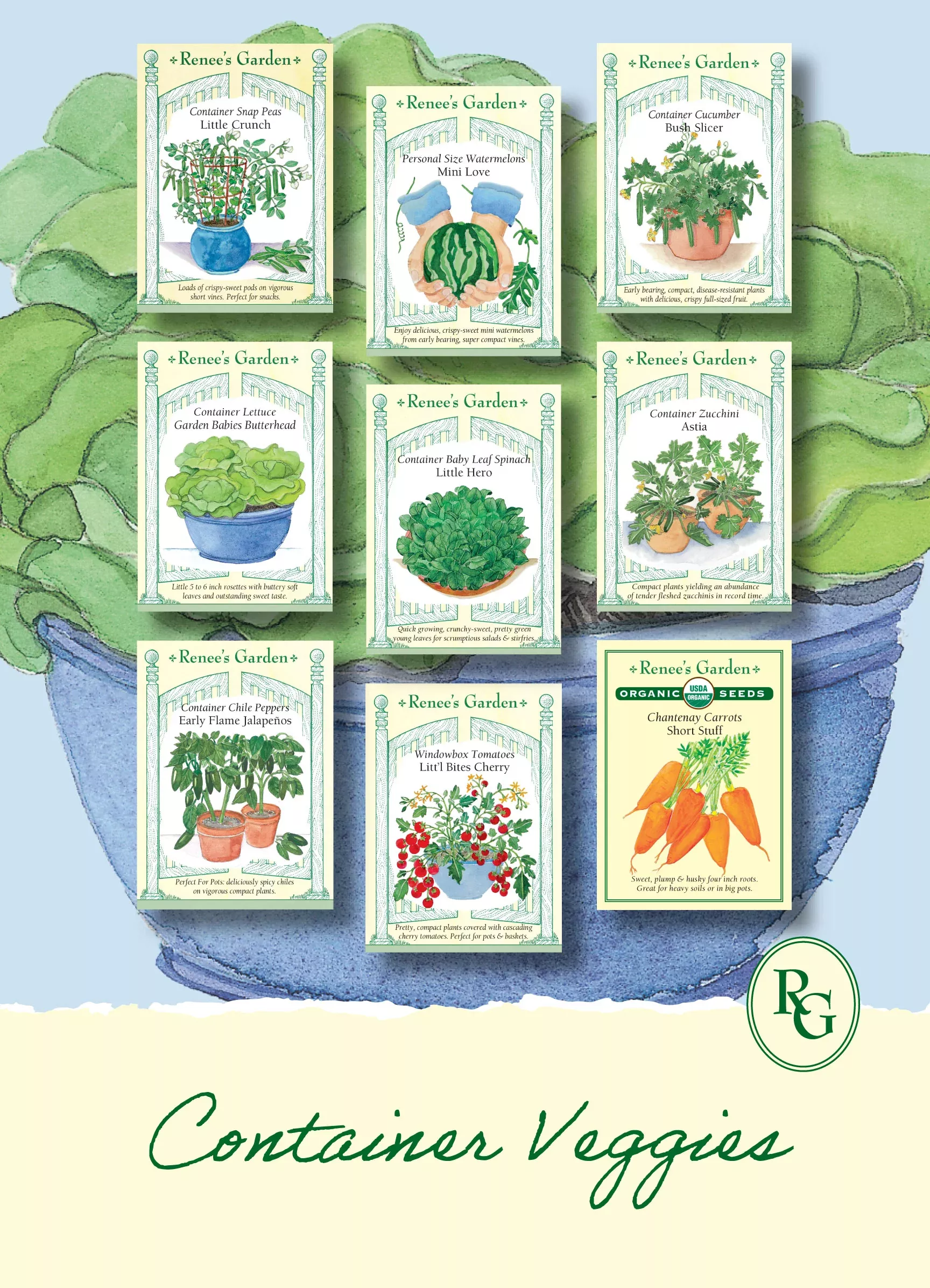 container-veggies Container Veggies