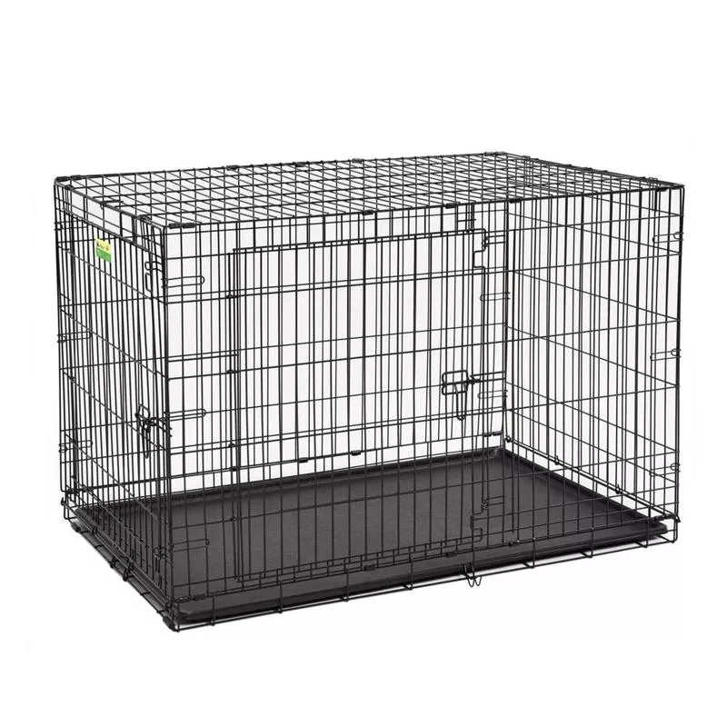 contour-double-door-dog-crate-48 Contour Double-Door Dog Crate, 48"