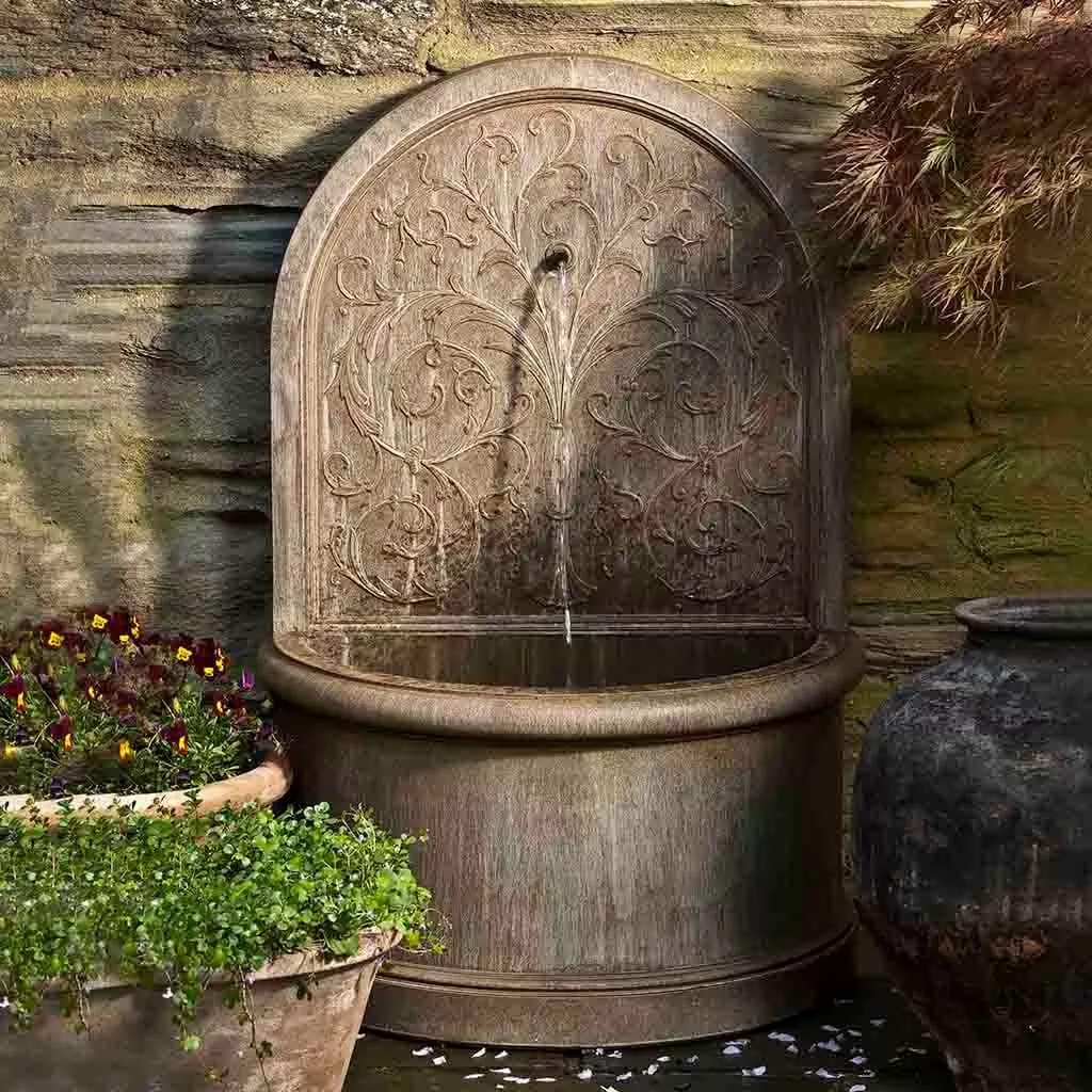 Corsini Arabesque Wall Water Fountain