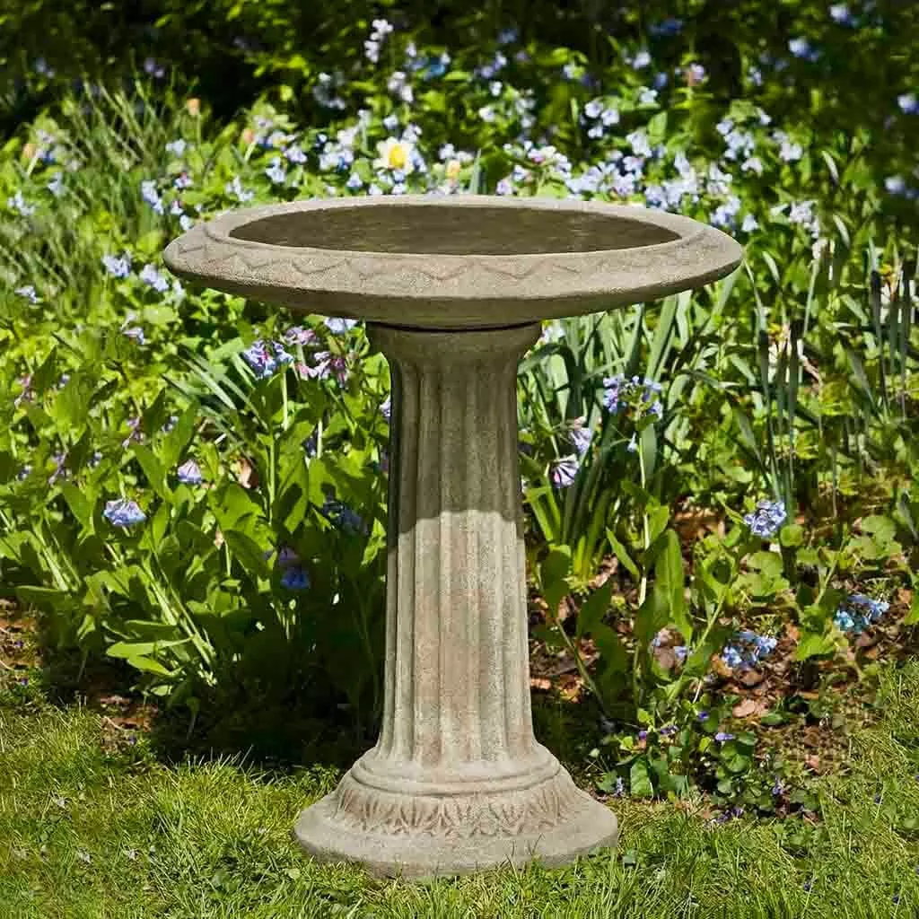 cottage-garden-cast-stone-birdbath Cottage Garden Cast Stone Birdbath