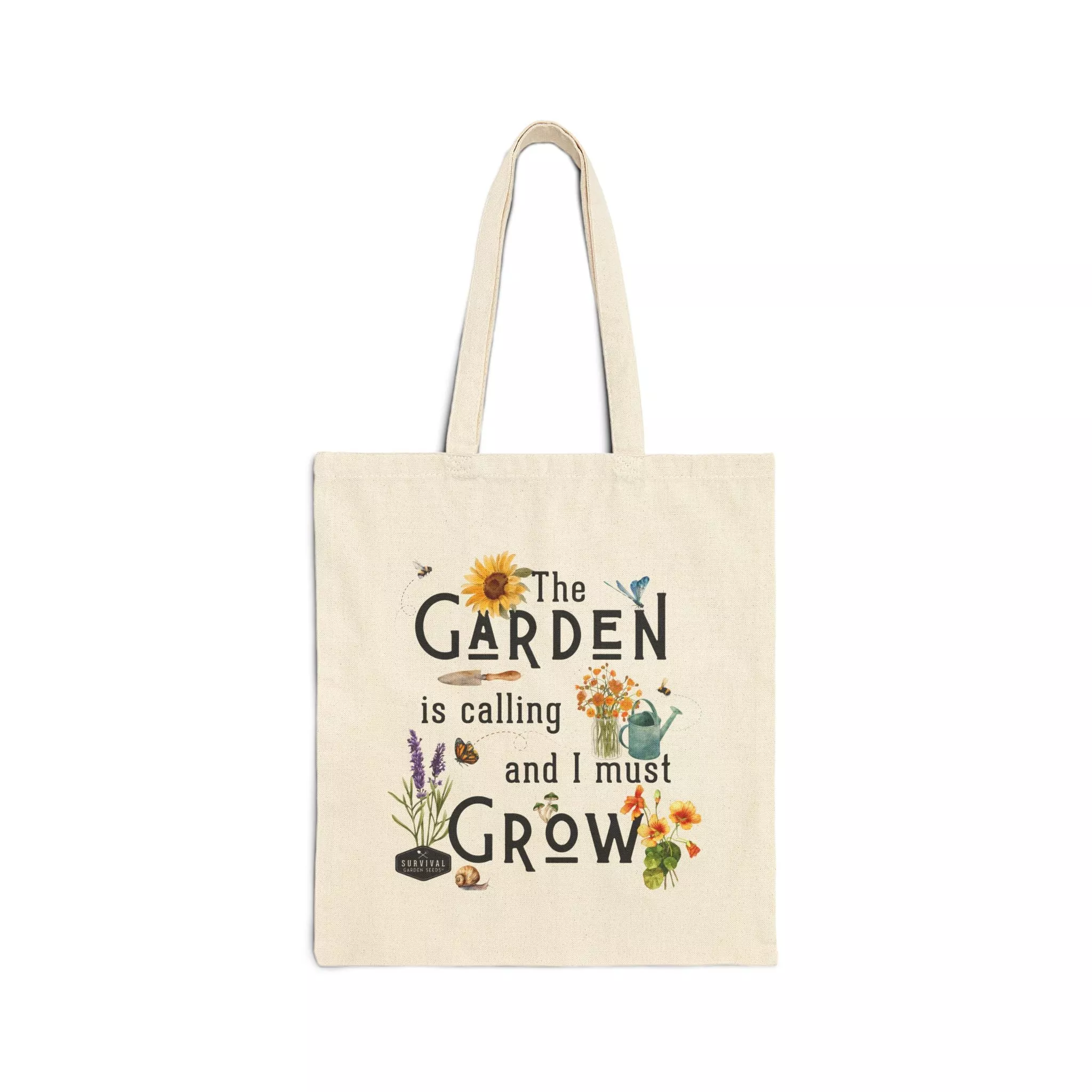 cotton-canvas-tote-bag-garden-is-calling Cotton Canvas Tote Bag - "The Garden is Calling"