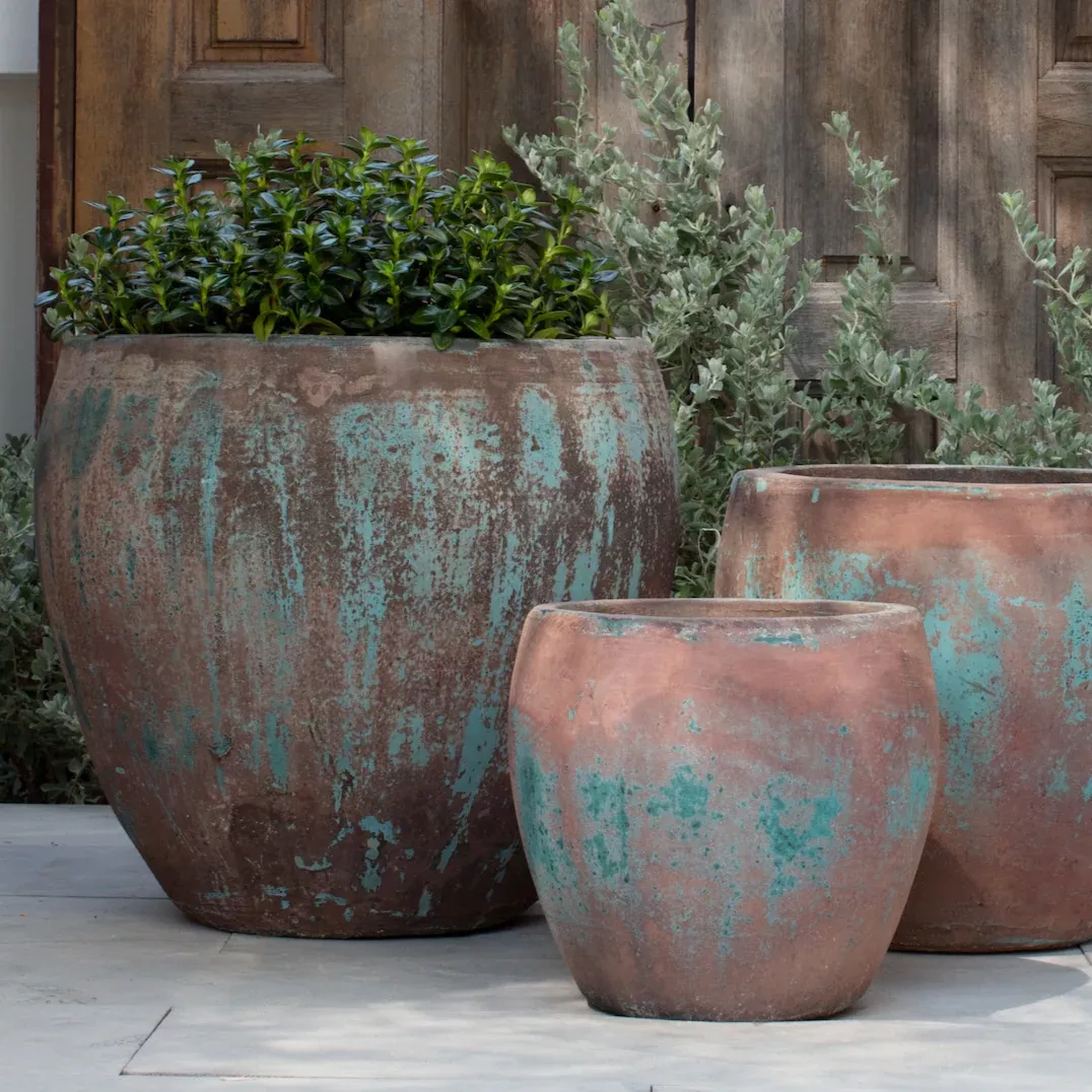 cove-planter-set-3-by-campania-international Cove Planter - Set of 3 by Campania International