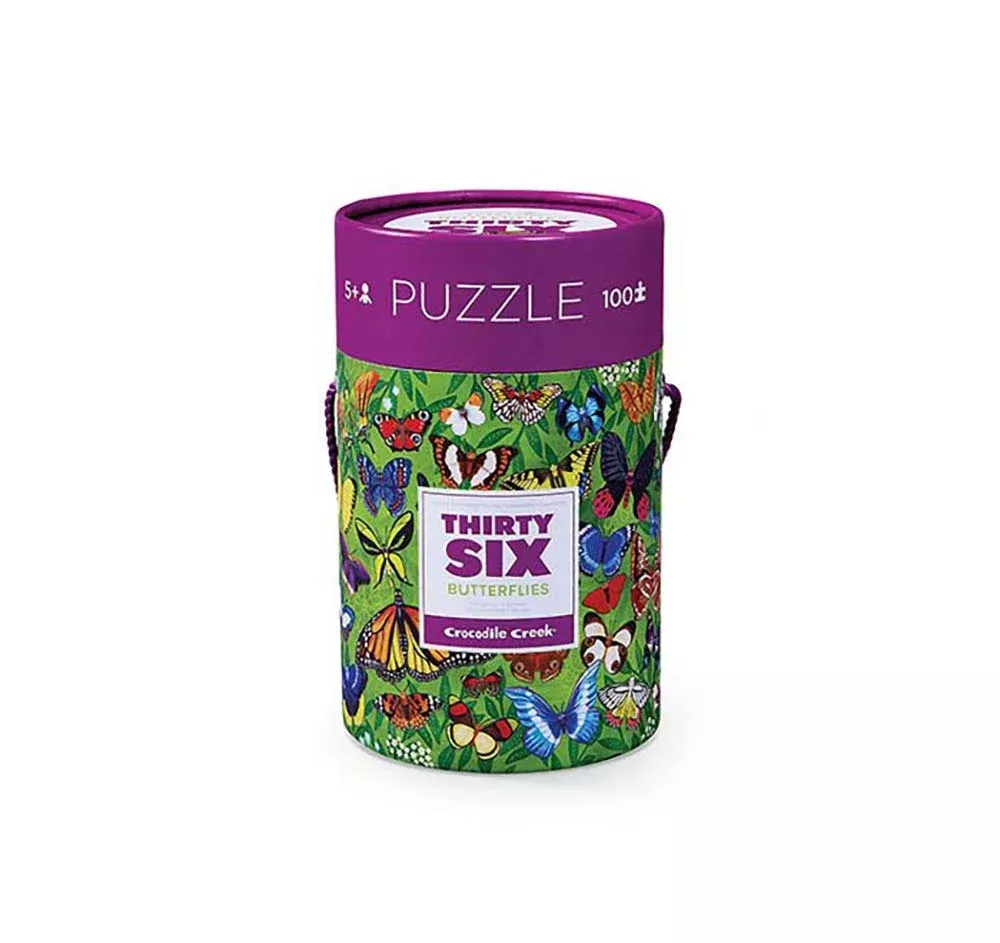 crocodile-creek-butterflies-100-piece-puzzle Crocodile Creek- Butterflies 100 Piece Puzzle