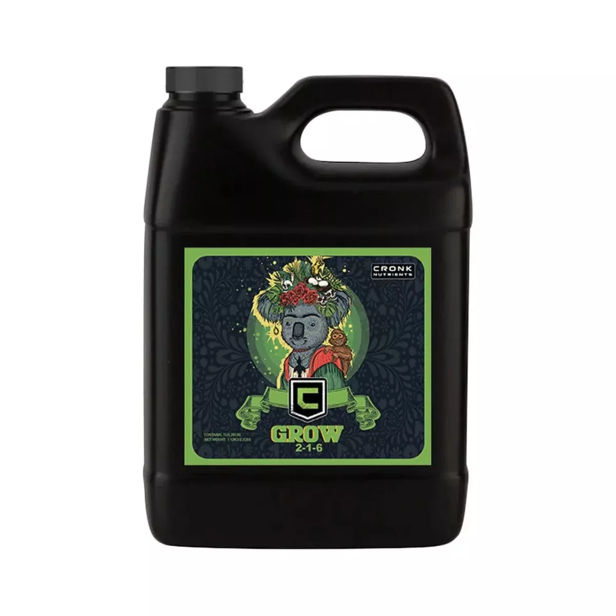 Cronk Nutrients Grow 2-1-6 Base Fertilizer | Vegetative Growth Formula