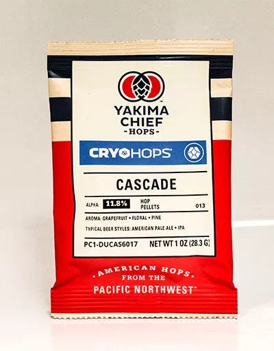 CRYO HOPS CASCADE PELLETS 1 OZ