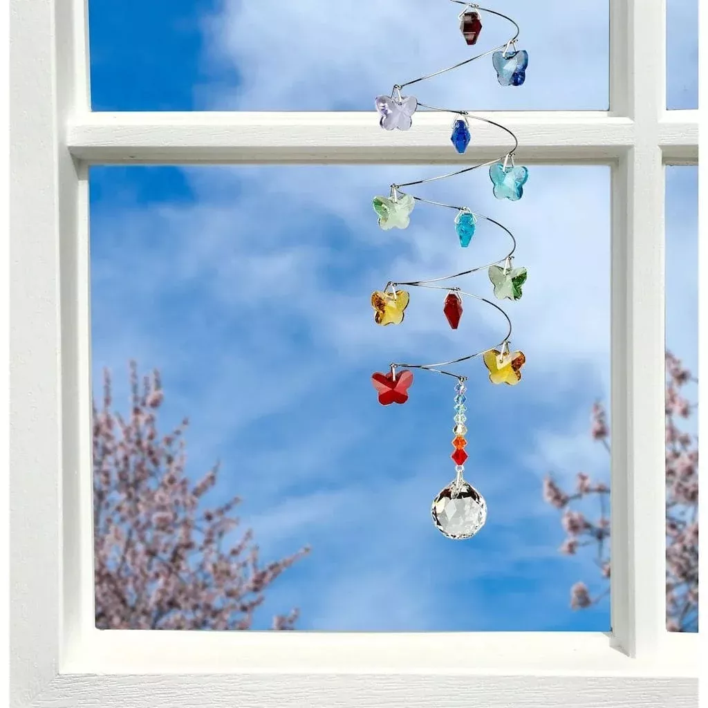 crystal-spiral-in-rainbow-butterflies-wind-chimes-with-small-ball-by-woodstock-c Crystal Spiral in Rainbow Butterflies Wind Chimes with Small Ball by Woodstock Chimes
