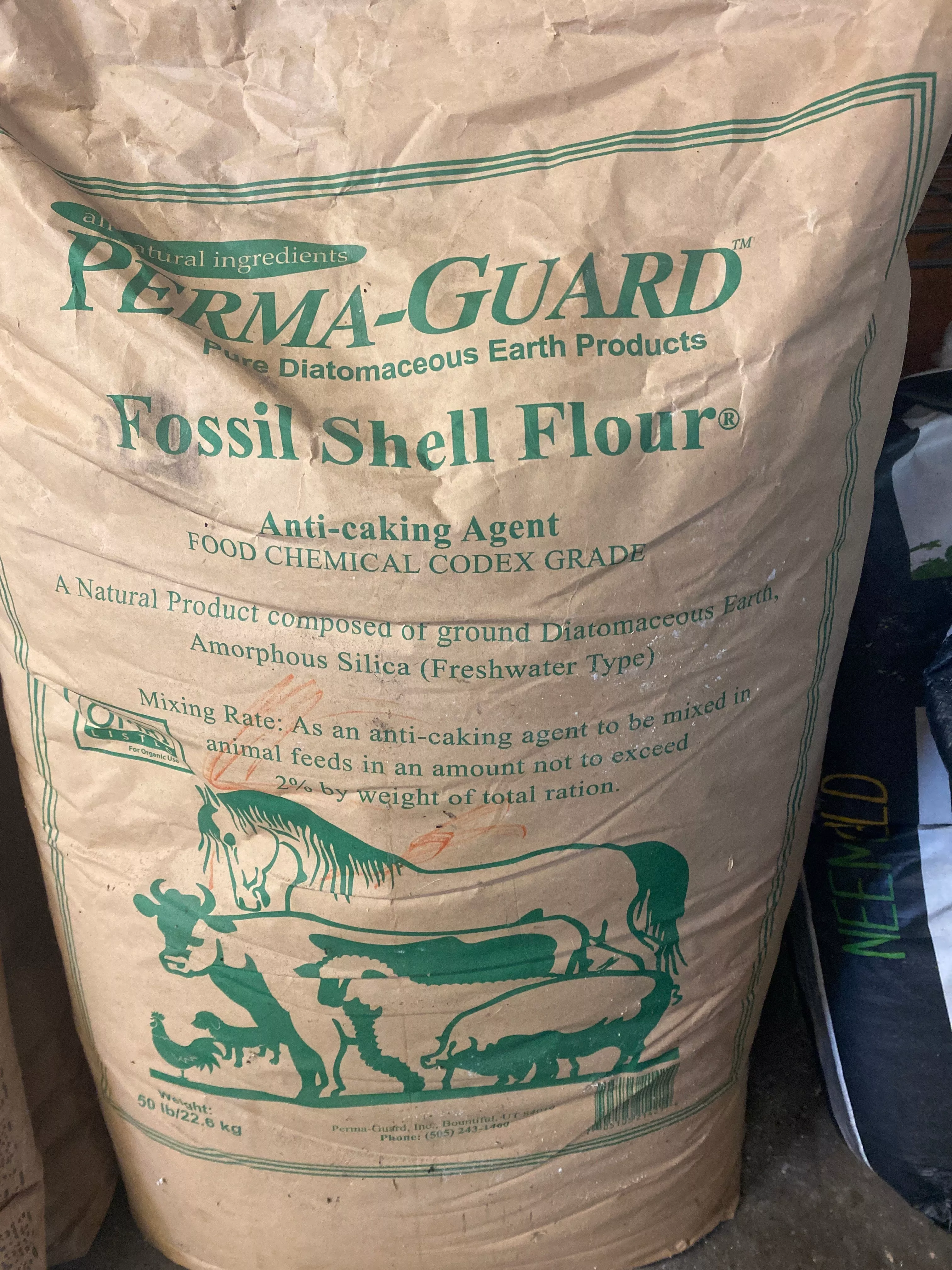 Diatomaceous Earth Perma-Guard Fossil Shell Flour