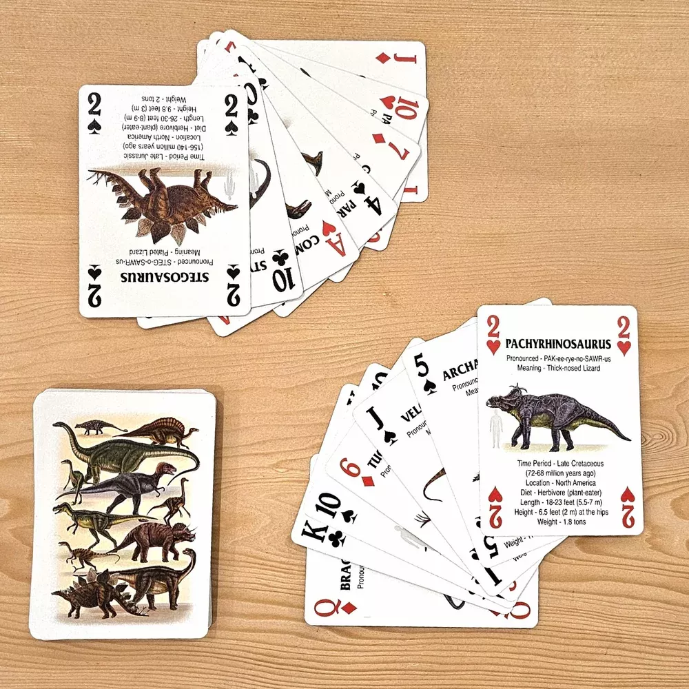discover-dinosaurs-playing-cards Discover Dinosaurs Playing Cards