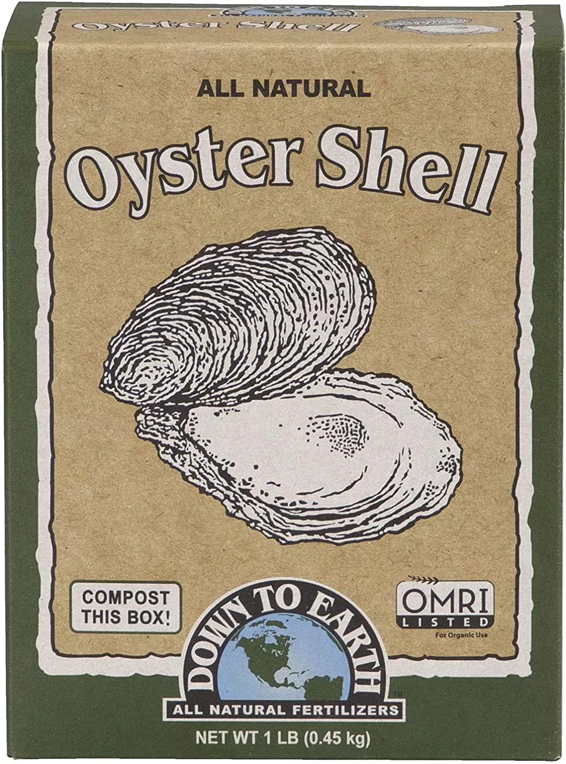 Down To Earth™ Oyster Shell1 LB
